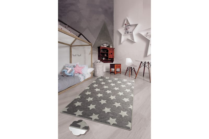 Okothe Barnmatta 100x160 cm - Svart - Products - Textil & mattor - Barntextilier - Lekmatta & matta barnrum