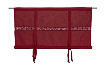 Capasin Hissgardin 160x120 cm - Röd - Products - Textil & mattor - Gardiner - Hissgardin & roll up gardin