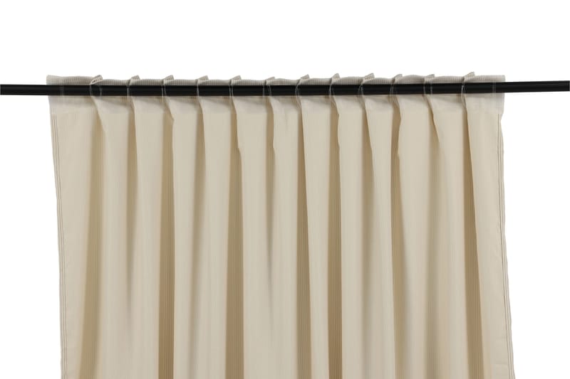 Elma Gardin 140x240 cm - Beige - Products - Textil & mattor - Gardiner - Gardinlängder - Kanallängd
