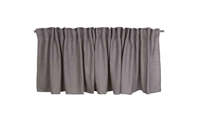 Alan Gardinkappa 55 cm - Grå - Products - Textil & mattor - Gardiner - Gardinlängder - Hanklängd