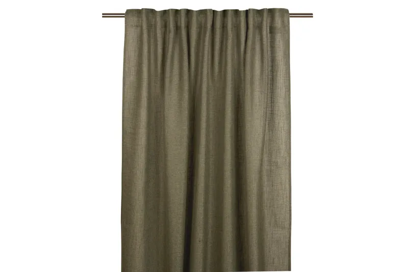 Brooklyn Gardinlängd 140x250 cm - Grön - Products - Textil & mattor - Gardiner - Gardinlängder - Hanklängd