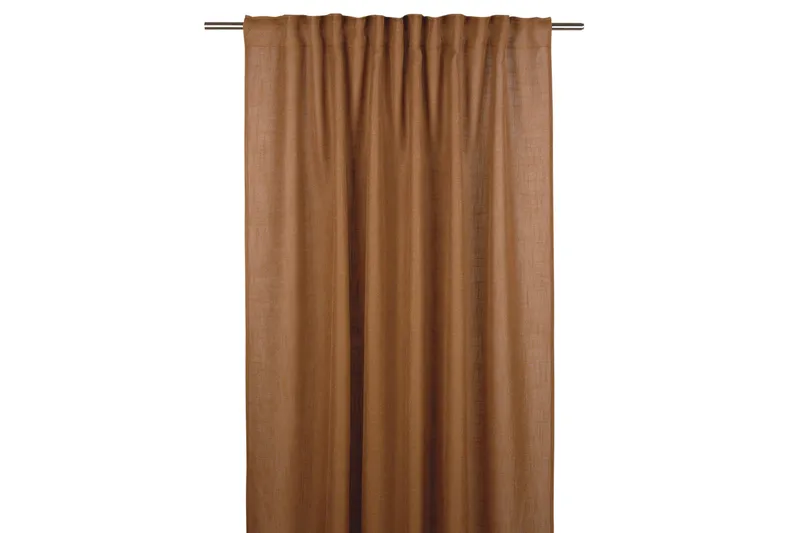 Brooklyn Gardinlängd 140x280 cm - Konjak - Products - Textil & mattor - Gardiner - Gardinlängder - Hanklängd