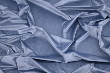 Mary Gardin 135x250 cm - Blå - Products - Textil & mattor - Gardiner - Gardinlängder - Kanallängd