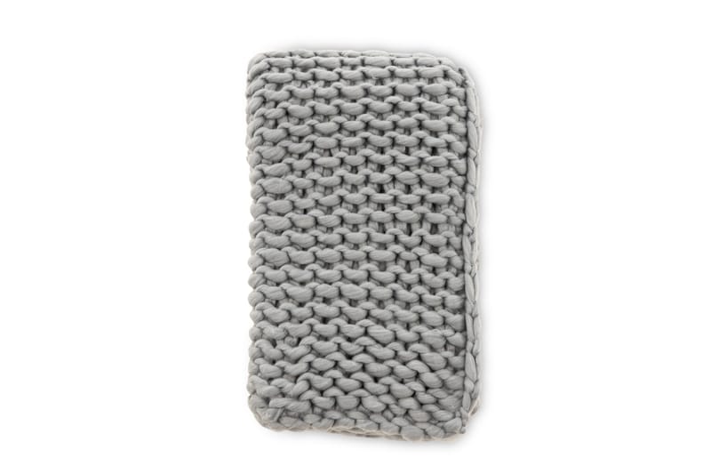 Kate Pläd 130x170 cm - Ljusgrå - Products - Textil & mattor - Filt & pläd