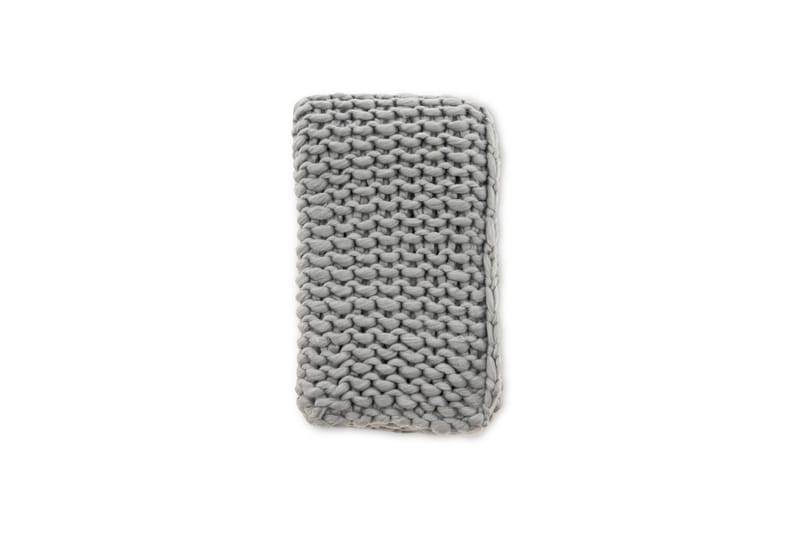 Kate Pläd 130x170 cm - Ljusgrå - Products - Textil & mattor - Filt & pläd