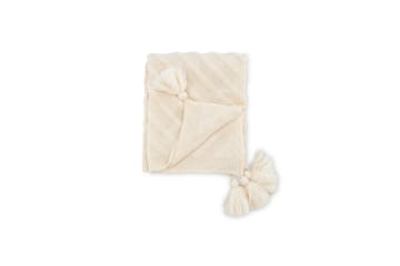 Katlyn Pläd 130x170 cm - Vit - Products - Textil & mattor - Filt & pläd