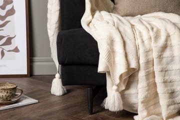 Katlyn Pläd 130x170 cm - Vit - Products - Textil & mattor - Filt & pläd