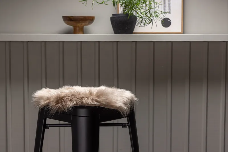 Katy Sittpläd 34x34 cm - Brun - Products - Textil & mattor - Kudde & kuddfodral - Stolsdyna & sittdyna