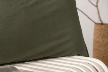 Ronja Kuddfodral - Grön - Products - Textil & mattor - Kudde & kuddfodral - Kuddfodral