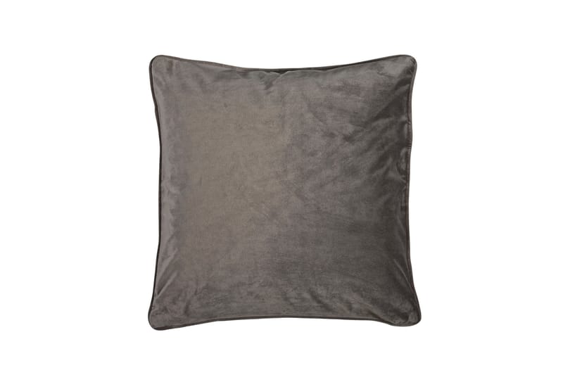 Velvet Kuddfodral 45x45 cm - Grafitgrå - Products - Textil & mattor - Kudde & kuddfodral - Kuddfodral