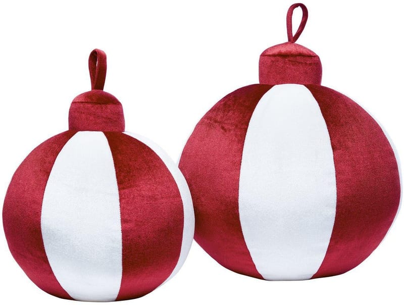 Kula prydnadskudde 28 cm - Röd, Röd