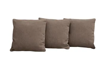 Scandi Dekorationskudde 3-pack - Mörkbrun - Products - Textil & mattor - Kudde & kuddfodral - Prydnadskudde & soffkudde