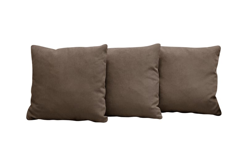 Scandi Dekorationskudde 3-pack - Mörkbrun - Products - Textil & mattor - Kudde & kuddfodral - Prydnadskudde & soffkudde