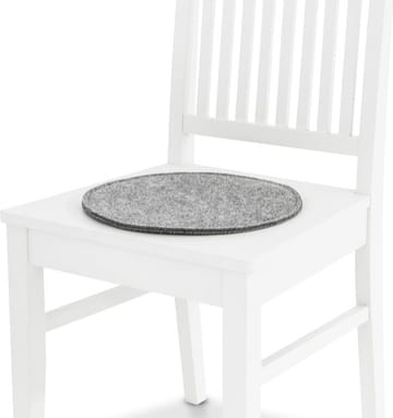 Stolsdyna Dots med Antiglid Ø33 cm - Grå - Products - Textil & mattor - Kudde & kuddfodral - Stolsdyna & sittdyna