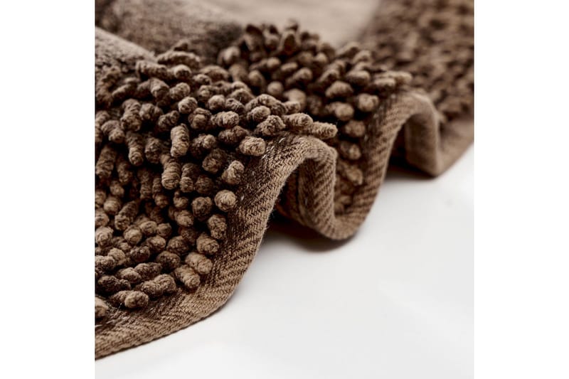 Badrumsmatta Parmood Badrumsmatta 60x100 cm Rektangulär Brun - Products - Textil & mattor - Matta - Små mattor
