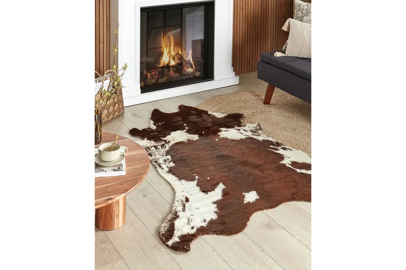 Bogong Skinnmatta 130x170 cm - Brun - Products - Textil & mattor - Matta - Små mattor