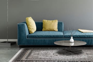 Casablanca Medallion Orientalisk Matta 130x190 - Silver - Products - Textil & mattor - Matta - Små mattor