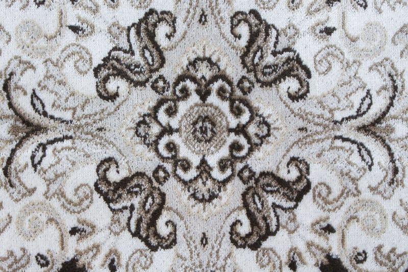 Casablanca Medallion Orientalisk Matta 200x300 - Silver - Products - Textil & mattor - Matta - Små mattor
