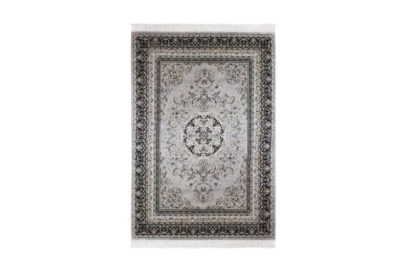 Casablanca Medallion Orientalisk Matta 200x300, Silver
