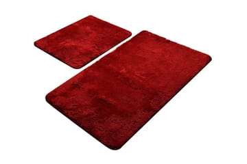 Chilai Home by Alessia Badmatta Set om 2 - Röd - Products - Textil & mattor - Matta - Små mattor