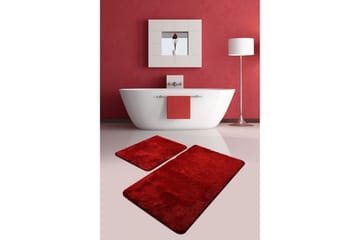 Chilai Home by Alessia Badmatta Set om 2 - Röd - Products - Textil & mattor - Matta - Små mattor