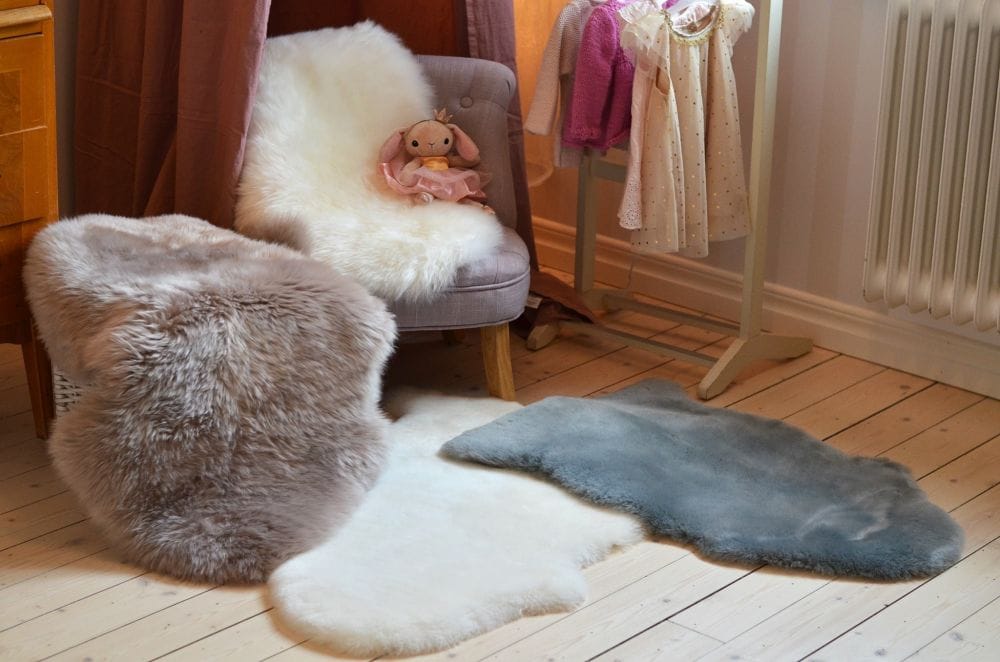 Babycare lammskinn Kamel