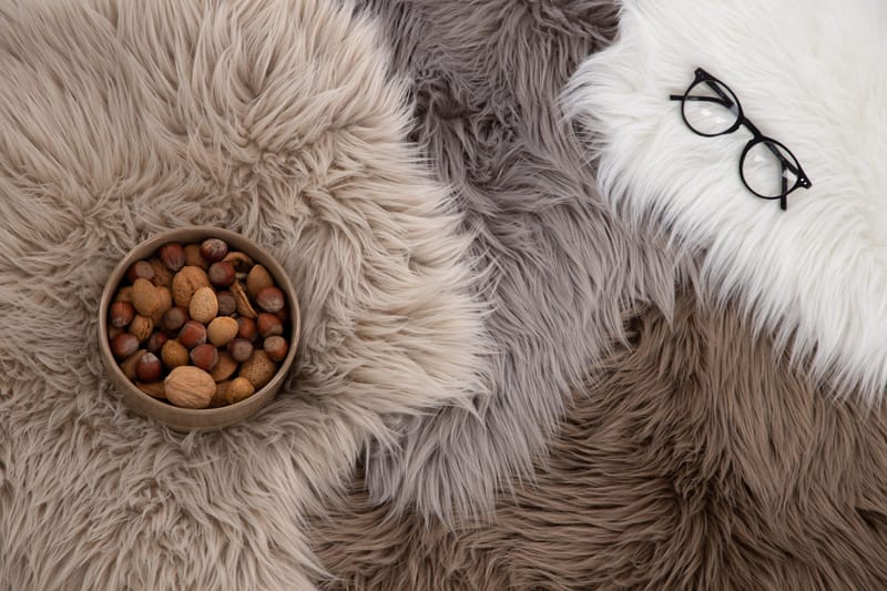 Katy Fårskinn 60x90 cm - Vit - Products - Textil & mattor - Matta - Fäll & skinnmatta - Fårskinn & lammskinn