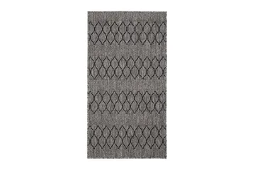 Madrid Bell Flatvävd Matta 80x150 - Grå/Svart - Products - Textil & mattor - Matta - Flatvävd matta