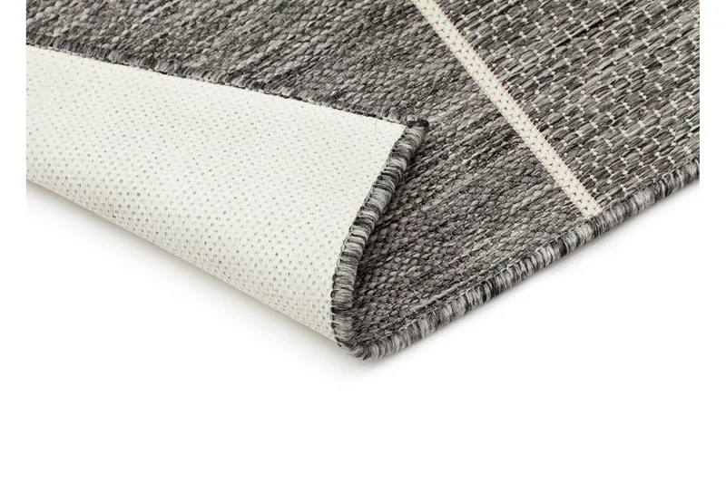 Madrid Square Flatvävd Matta 133x190 - Grå/Vit - Products - Textil & mattor - Matta - Flatvävd matta