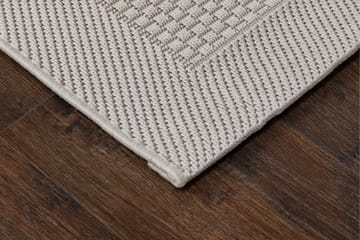 Miami Flatvävd Matta 133x190 cm - Vit - Products - Textil & mattor - Matta - Flatvävd matta