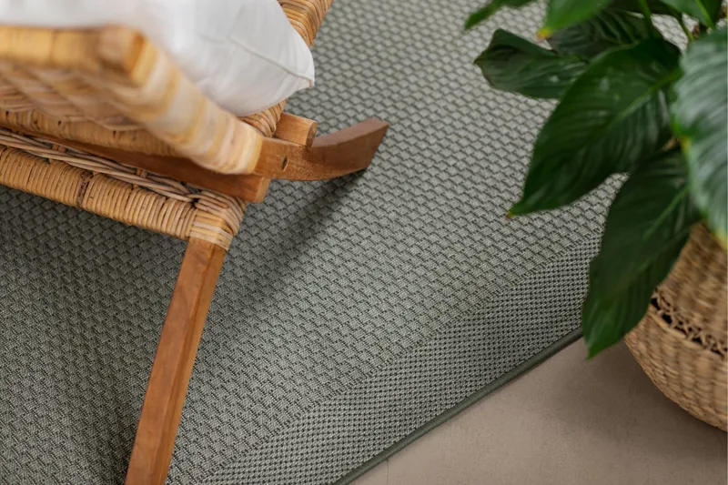 Miami Flatvävd Matta 200x290 cm - Grön - Products - Textil & mattor - Matta - Flatvävd matta