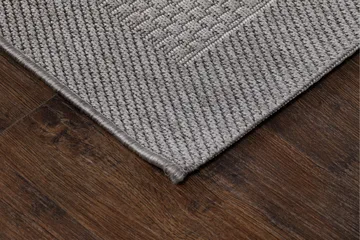 Miami Flatvävd Matta 80x150 cm - Grå - Products - Textil & mattor - Matta - Flatvävd matta