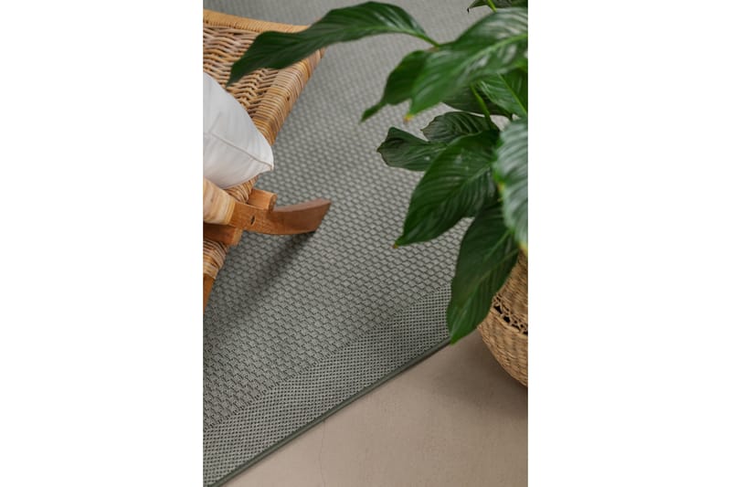 Miami Flatvävd Matta 80x150 cm - Grön - Products - Textil & mattor - Matta - Små mattor
