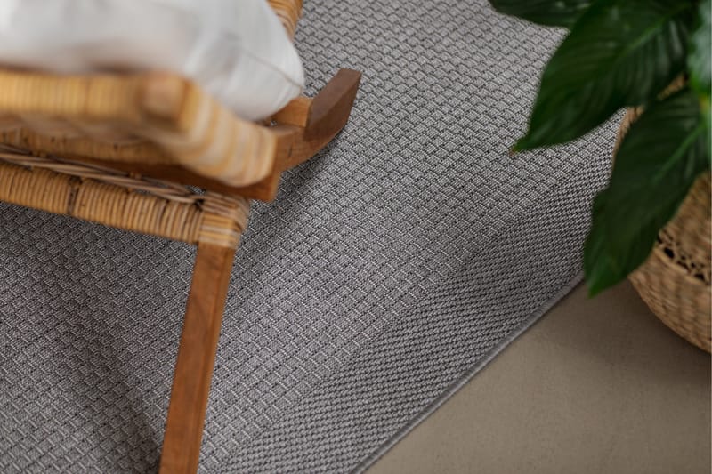 Miami Flatvävd Matta 80x250 cm - Grå - Products - Textil & mattor - Matta - Flatvävd matta