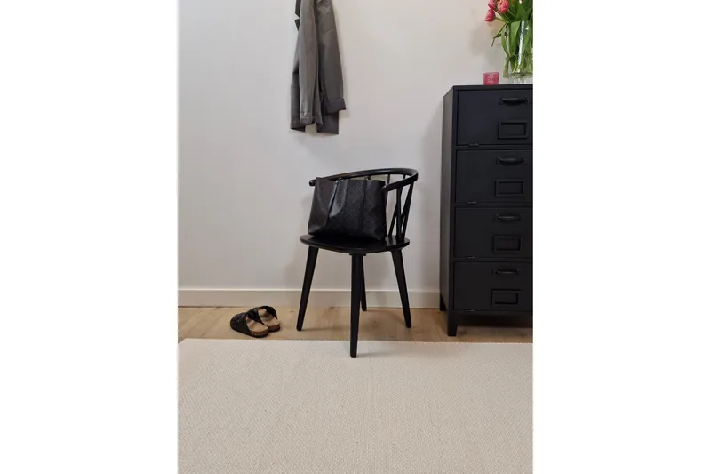 Alva Bomullsmatta 140x200 cm Rektangulär - Creme - Products - Textil & mattor - Matta - Modern matta - Bomullsmatta