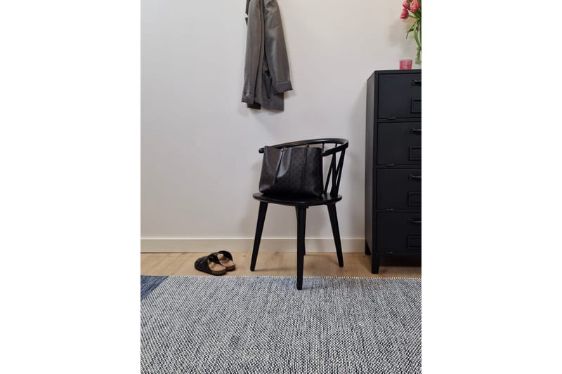 Alva Bomullsmatta 200x300 cm Rektangulär - Blå - Products - Textil & mattor - Matta - Modern matta - Bomullsmatta