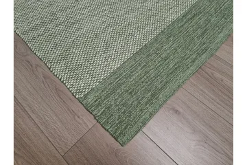 Alva Bomullsmatta 240x240 cm Kvadratisk - Grön - Products - Textil & mattor - Matta - Modern matta - Bomullsmatta