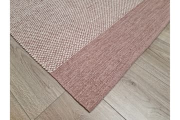 Alva Bomullsmatta 240x340 cm Rektangulär - Rosa - Products - Textil & mattor - Matta - Modern matta - Bomullsmatta