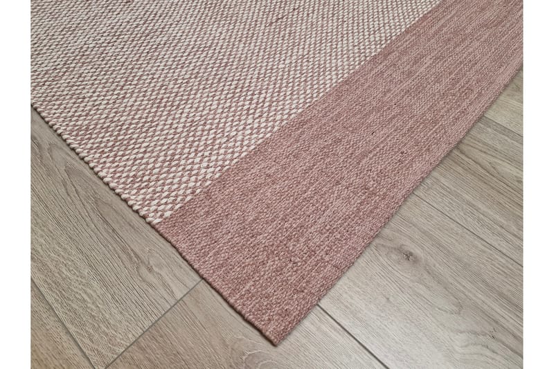 Alva Bomullsmatta 240x340 cm Rektangulär - Rosa - Products - Textil & mattor - Matta - Modern matta - Bomullsmatta