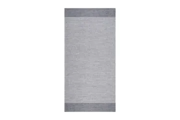 Alva Bomullsmatta 75x150 cm Oval - Grå - Products - Textil & mattor - Matta - Modern matta - Bomullsmatta