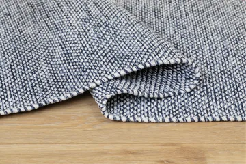 Alva Bomullsmatta 75x280 cm Oval - Blå - Products - Textil & mattor - Matta - Modern matta - Bomullsmatta