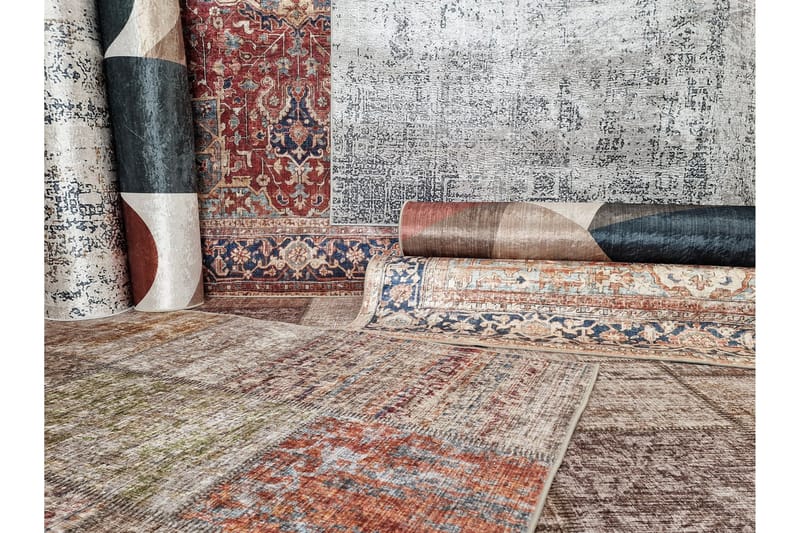 Amber Wiltonmatta 160x230 cm Rektangulär - Röd - Products - Textil & mattor - Matta - Modern matta - Wiltonmatta