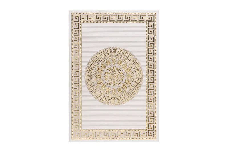 Ankara Wiltonmatta 200x290 cm - Beige/Guld - Products - Textil & mattor - Matta - Modern matta - Wiltonmatta