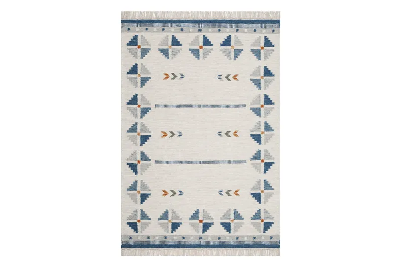 Avesta Ullmatta 200x300 cm Rektangulär - Blå - Products - Textil & mattor - Matta - Modern matta - Ullmatta