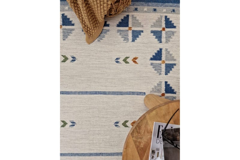 Avesta Ullmatta 200x300 cm Rektangulär - Blå - Products - Textil & mattor - Matta - Modern matta - Ullmatta