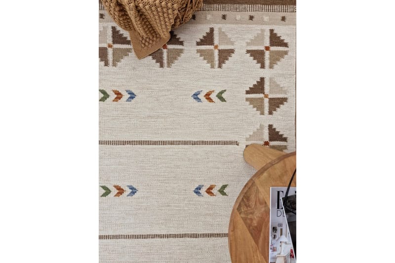 Avesta Ullmatta 200x300 cm Rektangulär - Sand - Products - Textil & mattor - Matta - Modern matta - Ullmatta