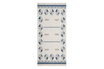 Avesta Ullmatta 80x200 cm Oval - Blå - Products - Textil & mattor - Matta - Modern matta - Ullmatta