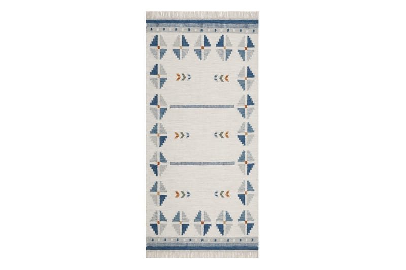 Avesta Ullmatta 80x200 cm Oval - Blå - Products - Textil & mattor - Matta - Modern matta - Ullmatta