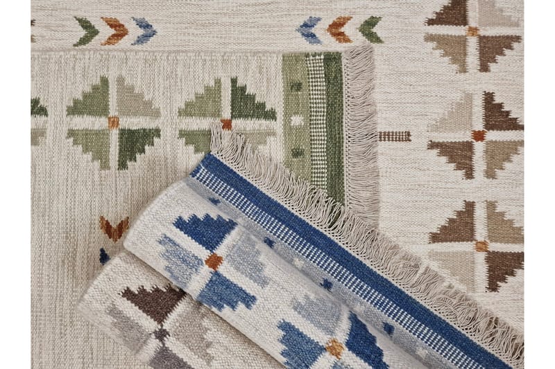 Avesta Ullmatta 80x200 cm Oval - Sand - Products - Textil & mattor - Matta - Modern matta - Ullmatta