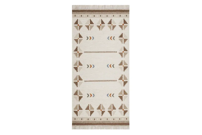 Avesta Ullmatta 80x200 cm Oval - Sand - Products - Textil & mattor - Matta - Modern matta - Ullmatta